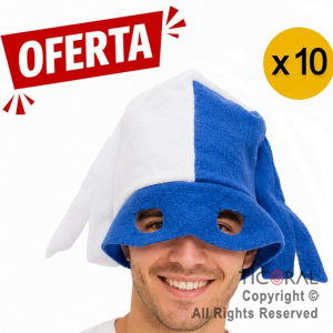 SOMBRERO ARGENTINA PA�O ANTIFAZ x 10